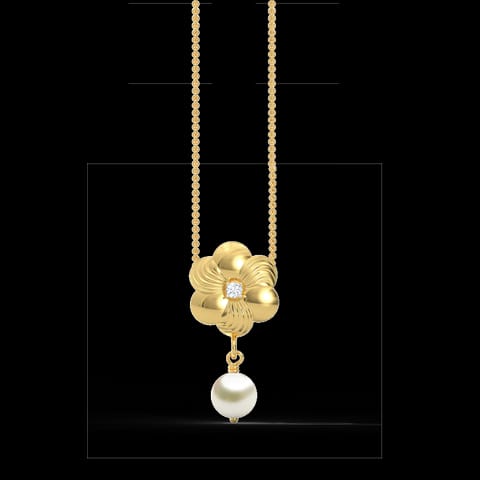 Bright Floral Pearl Pendant Bright Floral Pearl Pendant