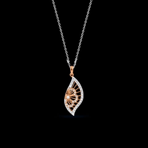 Shanza Frill Diamond Pendant
