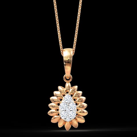 Sunrays Cluster Diamond Pendant Sunrays Cluster Diamond Pendant