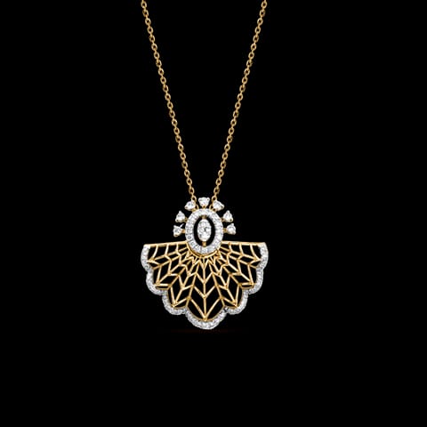 Lattice Glitter Diamond Pendant Lattice Glitter Diamond Pendant