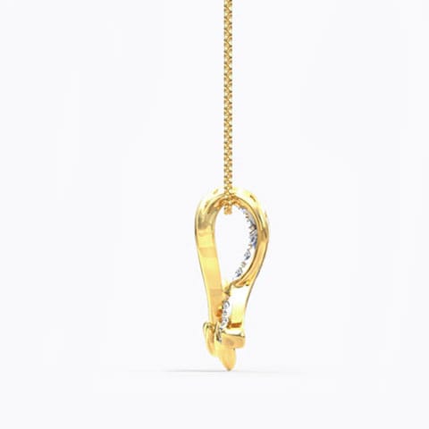 Tendril Fern Diamond Pendant Tendril Fern Diamond Pendant