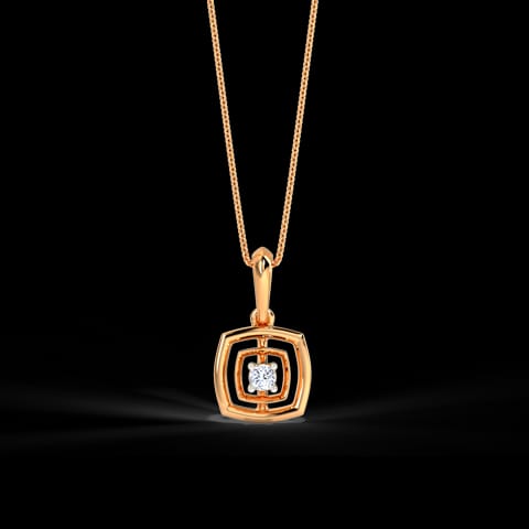 Twin Quad Diamond Pendant