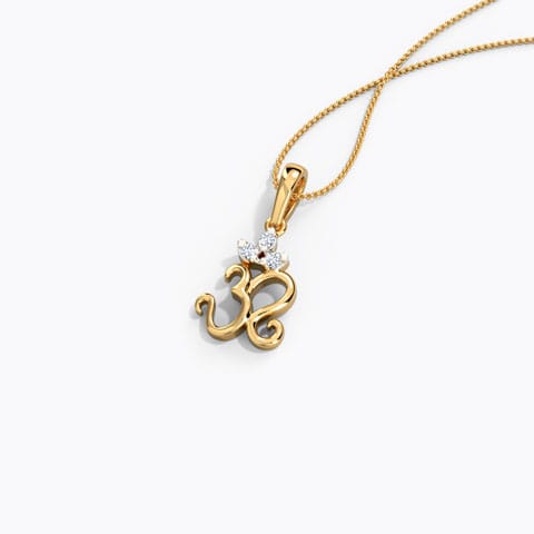 Trpti Om Diamond Pendant Trpti Om Diamond Pendant