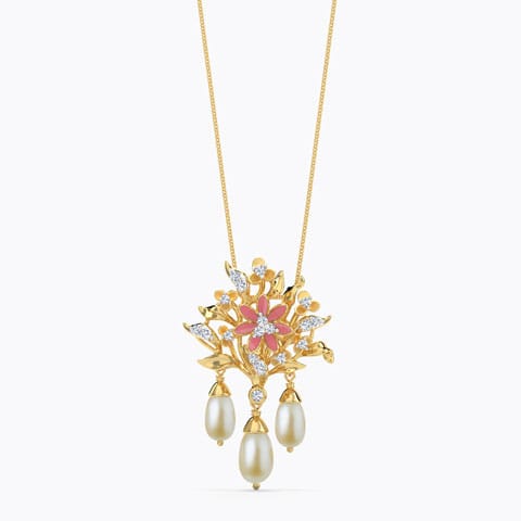 Alluring Petals Pearl Pendant Alluring Petals Pearl Pendant