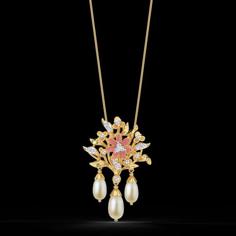 Alluring Petals Pearl Pendant Alluring Petals Pearl Pendant