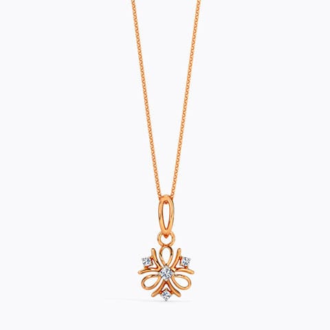 Blooming Bud Diamond Pendant Blooming Bud Diamond Pendant