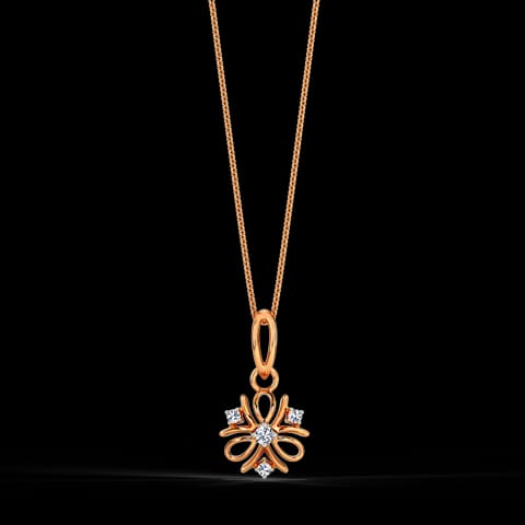 Blooming Bud Diamond Pendant Blooming Bud Diamond Pendant