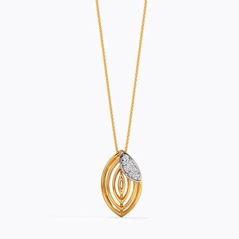 Radiant Petal Diamond Pendant Radiant Petal Diamond Pendant