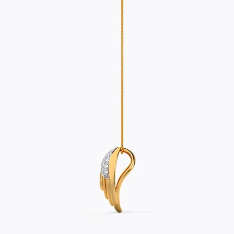 Radiant Petal Diamond Pendant Radiant Petal Diamond Pendant
