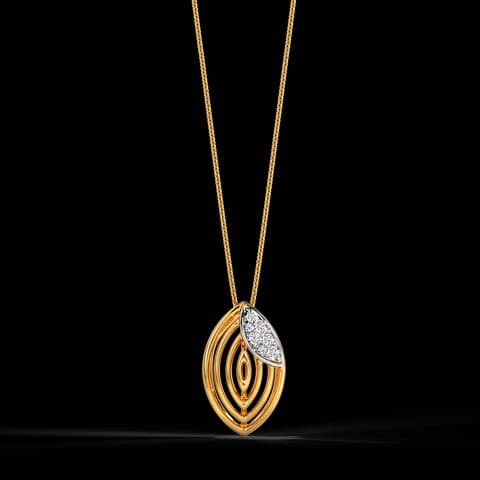 Radiant Petal Diamond Pendant Radiant Petal Diamond Pendant
