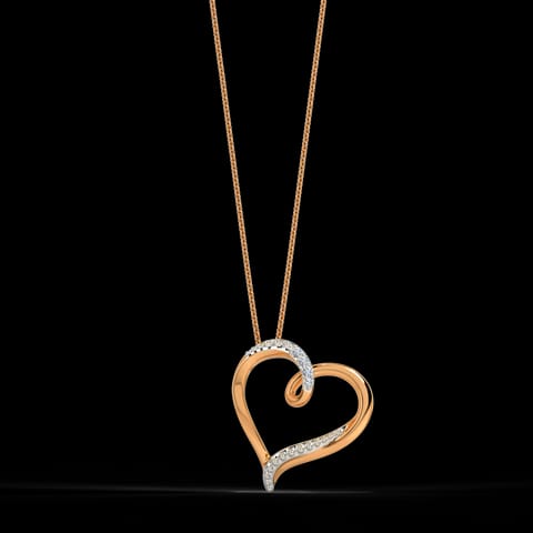Glimmer Heart Diamond Pendant Glimmer Heart Diamond Pendant