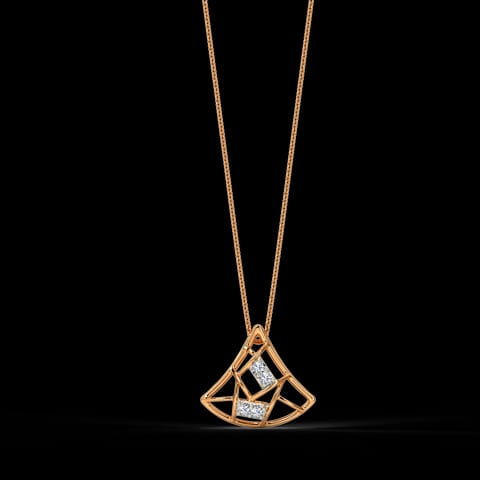 Mosaic Trigonal Diamond Pendant Mosaic Trigonal Diamond Pendant