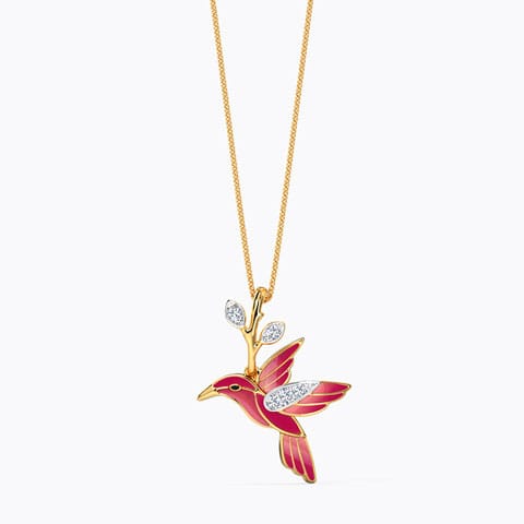 Elegant Birds Diamond Pendant Elegant Birds Diamond Pendant