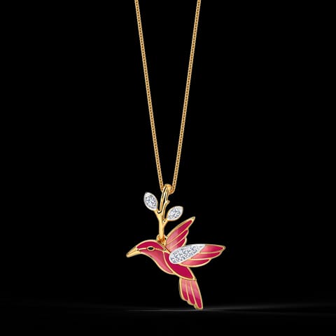 Elegant Birds Diamond Pendant Elegant Birds Diamond Pendant