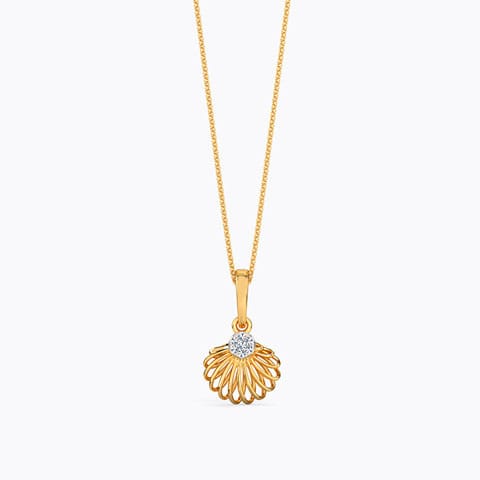 Sea Shell Diamond Pendant Sea Shell Diamond Pendant