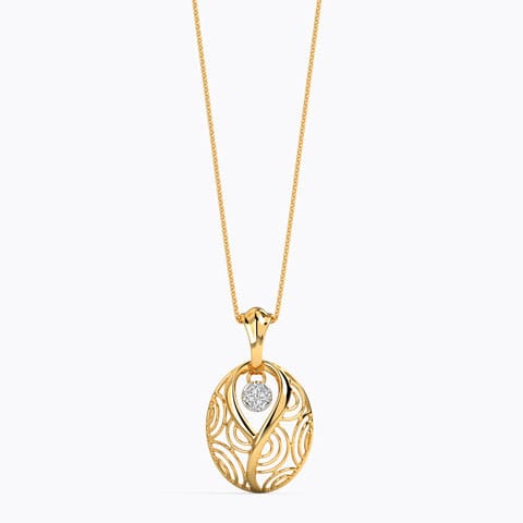 Striking Diamond Pendant  Striking Diamond Pendant