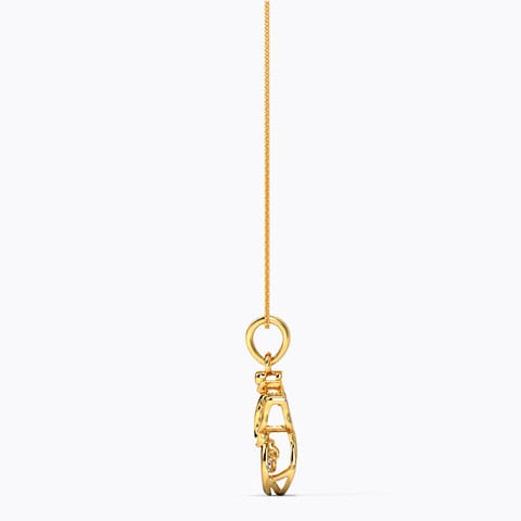Angelic Dancing Diamond Pendant  Angelic Dancing Diamond Pendant