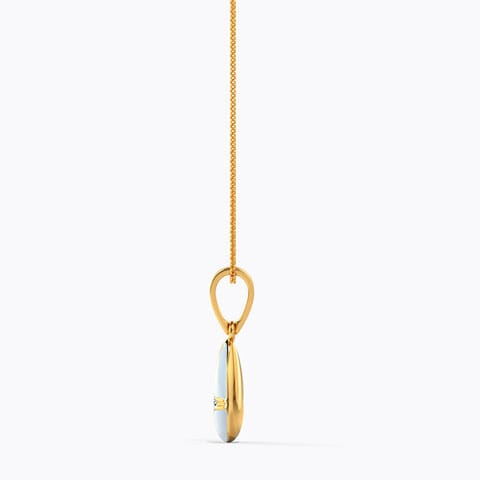Mauve Diamond Pendant  Mauve Diamond Pendant