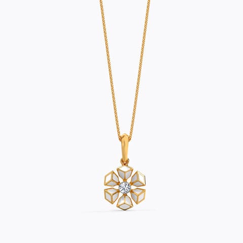 Flamboyant Diamond Pendant Flamboyant Diamond Pendant