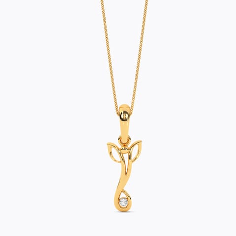 Ganesha Diamond Pendant