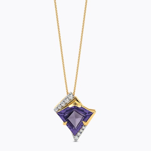 Victorious Violet Gemstone Pendant Victorious Violet Gemstone Pendant