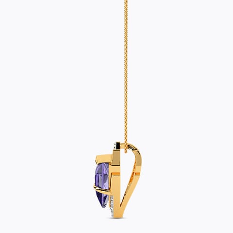 Victorious Violet Gemstone Pendant Victorious Violet Gemstone Pendant