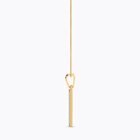 Zig Zag Lines Diamond Pendant Zig Zag Lines Diamond Pendant