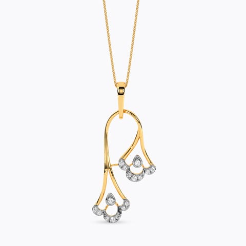 Celestial Drip Diamond Pendant