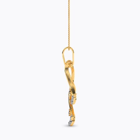 Celestial Drip Diamond Pendant