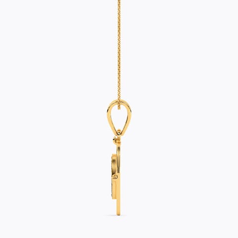 Sleek Ovate Diamond Pendant Sleek Ovate Diamond Pendant