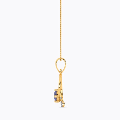 Curvy Line Diamond Pendant Curvy Line Diamond Pendant