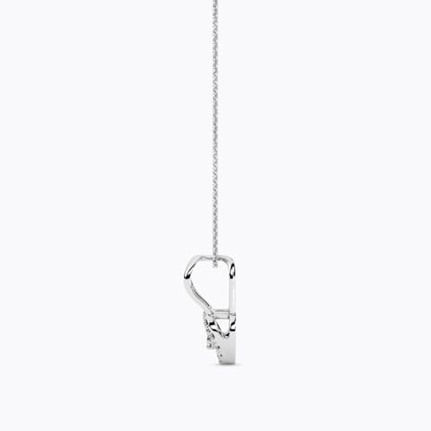 Sleek Lock Diamond Pendant Sleek Lock Diamond Pendant