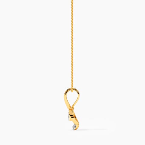Clamshell Diamond Pendant Clamshell Diamond Pendant