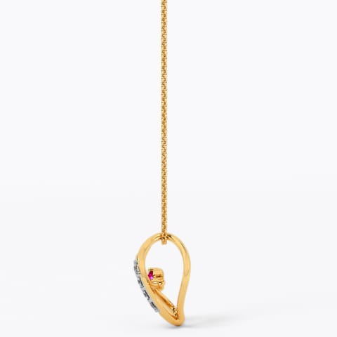 Infinite Twist Gemstone Pendant Infinite Twist Gemstone Pendant