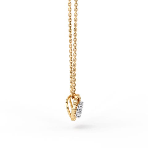 Vintage Crest Diamond Pendant Vintage Crest Diamond Pendant
