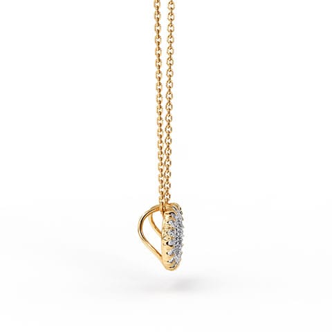 Stunning Sun Diamond Pendant