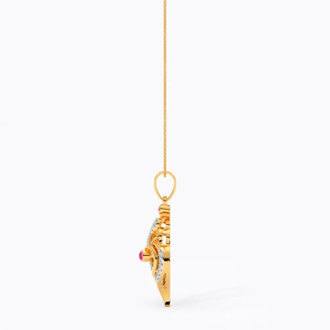 Vighna 22k Gemstone Pendant Vighna 22k Gemstone Pendant