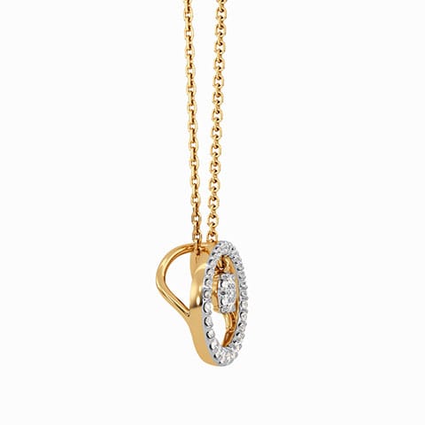 Orbital Duo Diamond Pendant Orbital Duo Diamond Pendant