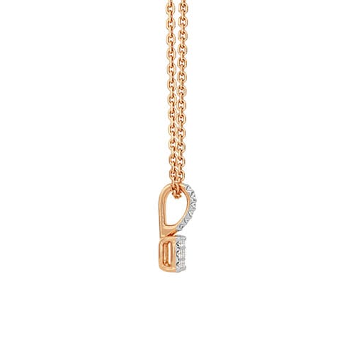 Frosted Square Diamond Pendant Frosted Square Diamond Pendant