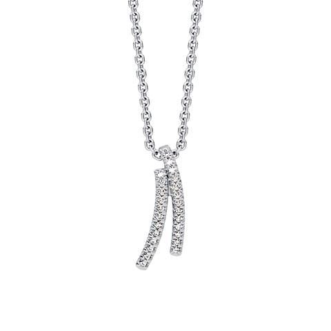 Morning Mist Diamond Pendant