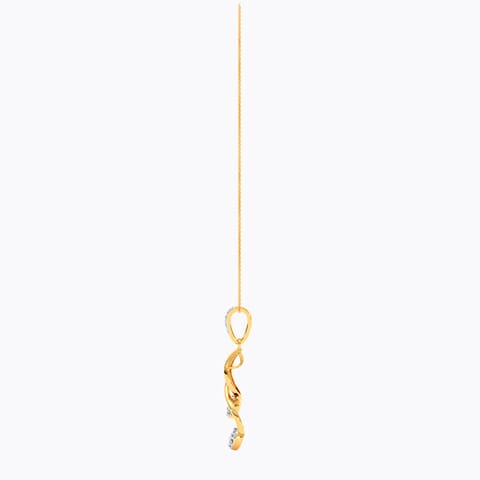 Blooming Twist Diamond Pendant Blooming Twist Diamond Pendant