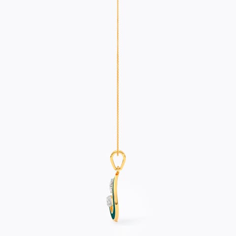 Floral Whirl Diamond Pendant Floral Whirl Diamond Pendant