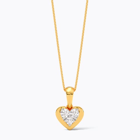 Lil Hearts Diamond Pendant
