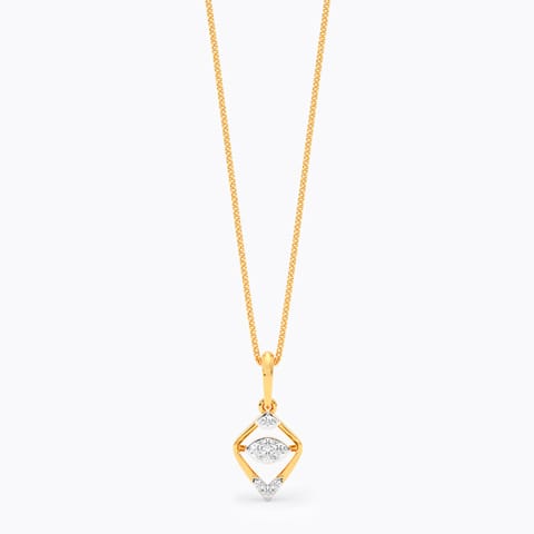 Dainty Kite 9KT Diamond Pendant Dainty Kite 9KT Diamond Pendant