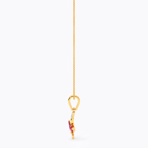 Dainty Butterfly 9KT Gemstone Pendant Dainty Butterfly 9KT Gemstone Pendant