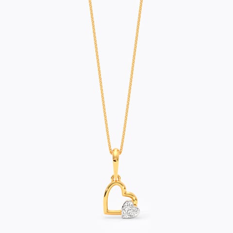 Sweet Hearts 9KT Diamond Pendant Sweet Hearts 9KT Diamond Pendant