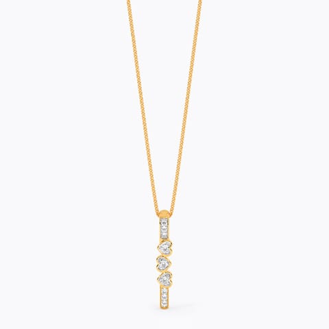 Heart Trails 9KT Diamond Pendant Heart Trails 9KT Diamond Pendant