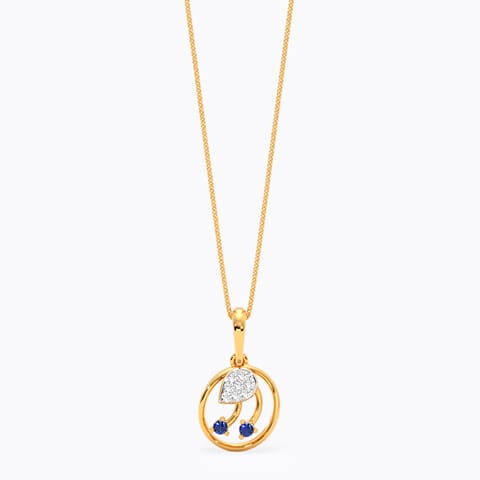 Pear Sphere 9KT Gemstone Pendant Pear Sphere 9KT Gemstone Pendant