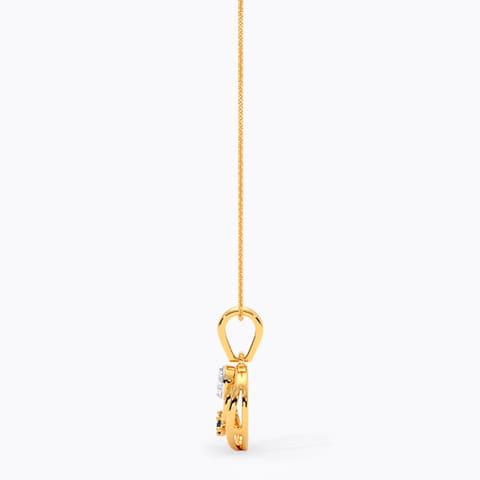 Pear Sphere 9KT Gemstone Pendant Pear Sphere 9KT Gemstone Pendant