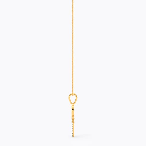 Shimmering Link 9KT Diamond Pendant Shimmering Link 9KT Diamond Pendant